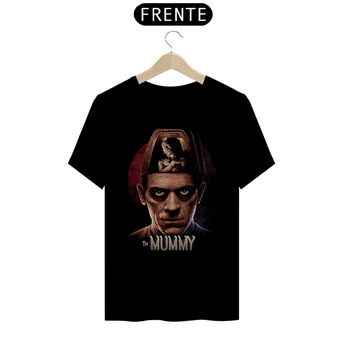 Nome do produto: Camiseta A Múmia Estampa Filme Terror