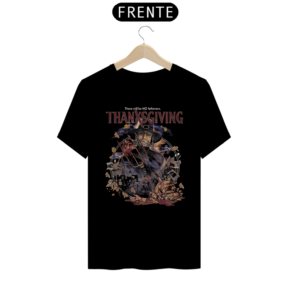 Nome do produto: Camiseta Feriado Sangrento Estampa #2 Filme Terror