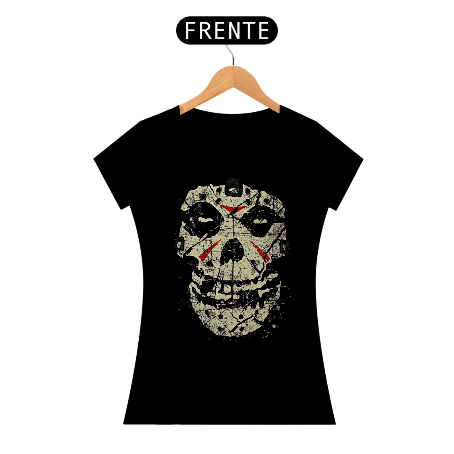 Camiseta Feminina Misfits Jason Estampa ROCK