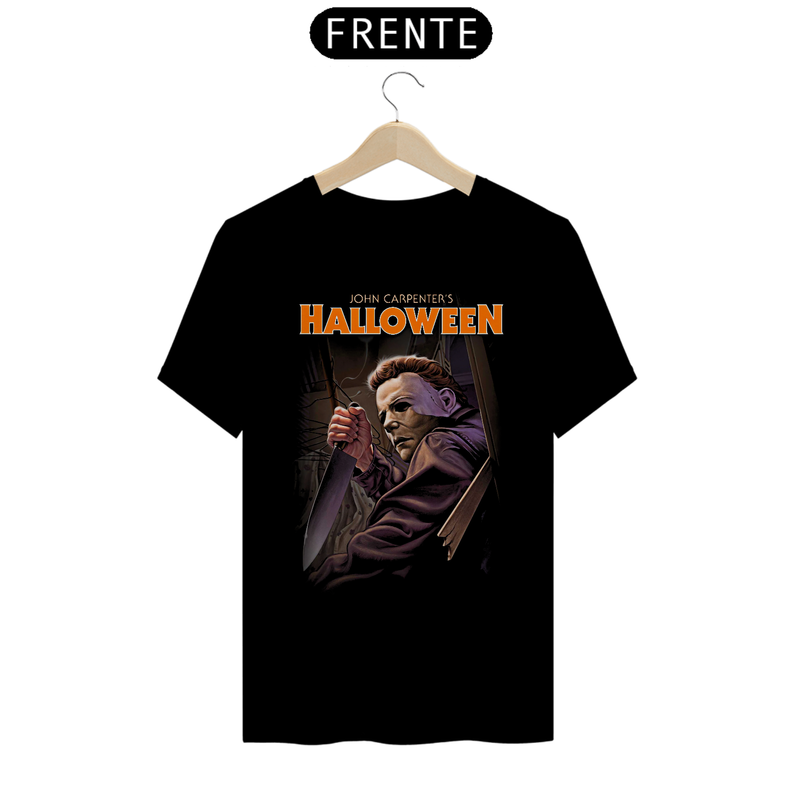 Camiseta Halloween Estampa Filme Terror