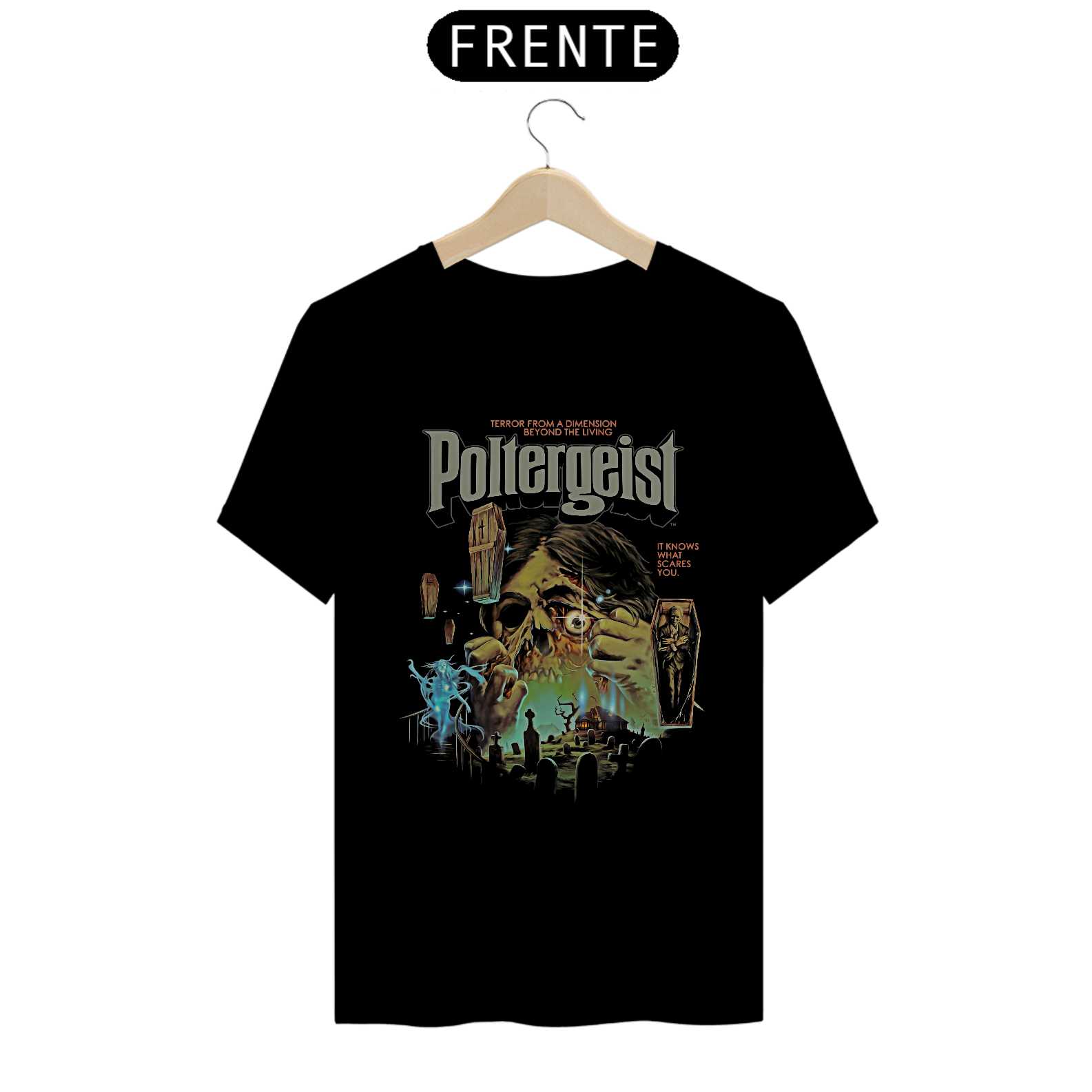 Camiseta Poltergeist Estampa 2# Filme Terror