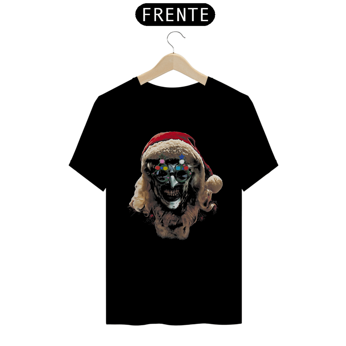 Nome do produto: Camiseta Art Estampa Filme Terror Terrifier