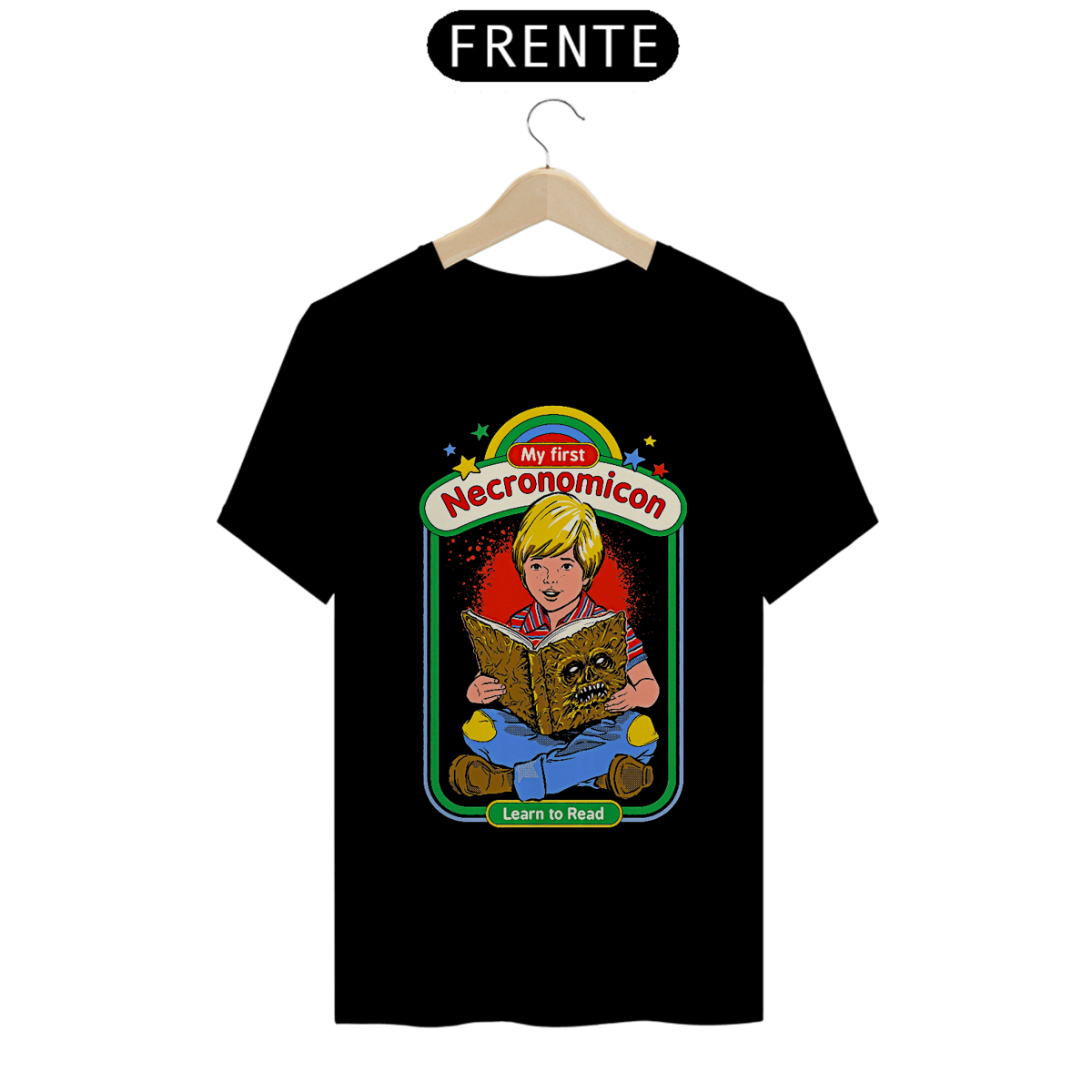 Nome do produto: Camiseta Meu primeiro Necronomicon
