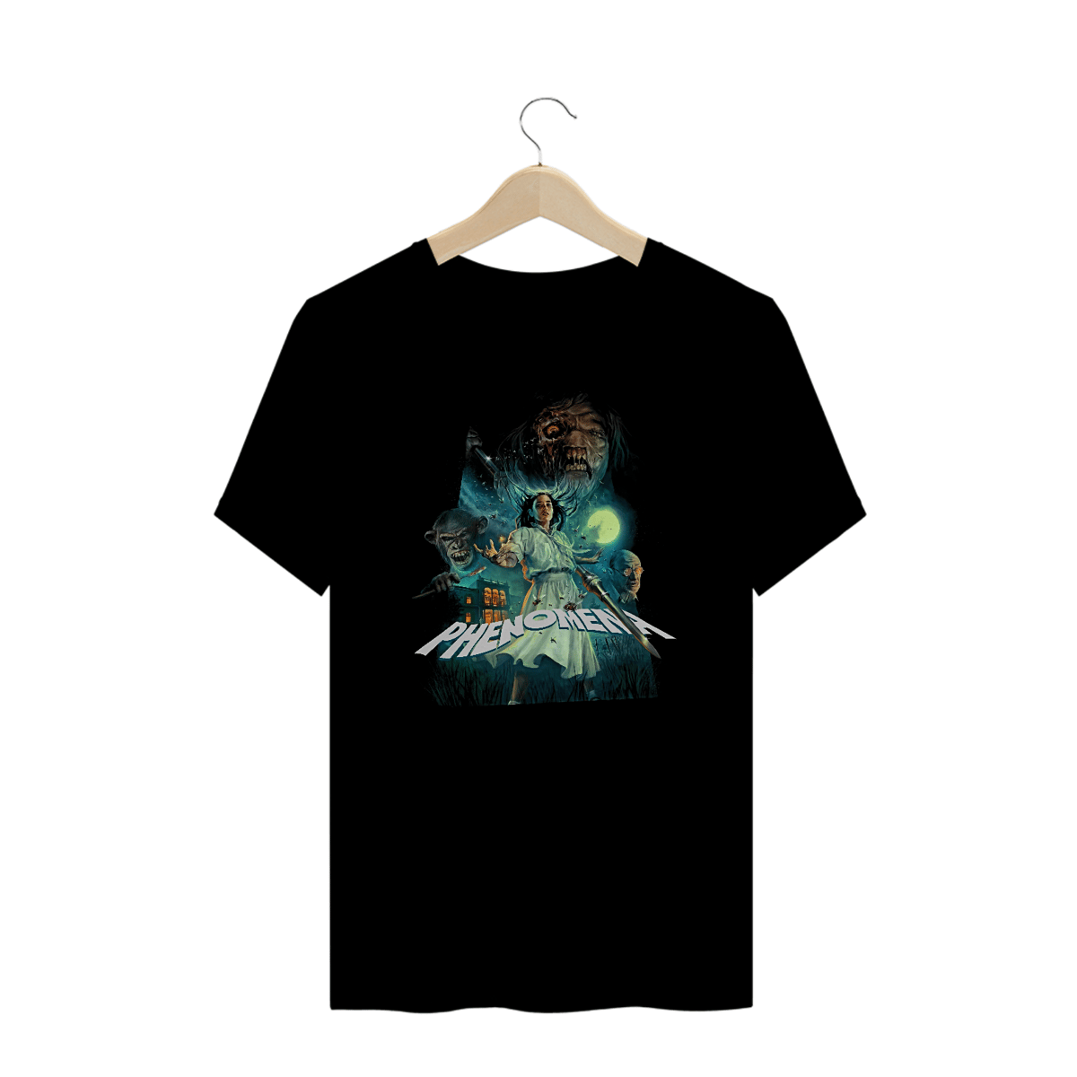 Nome do produto: Camiseta Plus Size Fenômeno Estampa Filme Terror