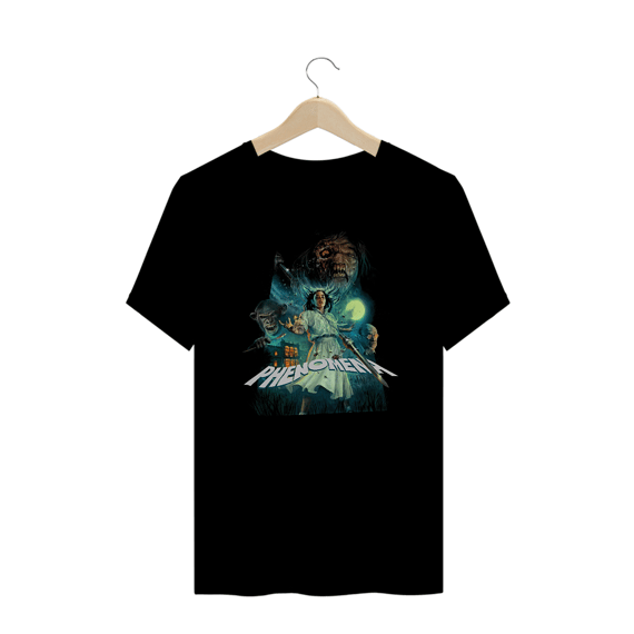 Camiseta Plus Size Fenômeno Estampa Filme Terror