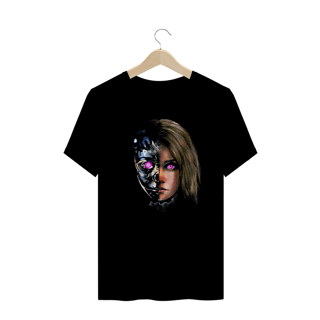 Camiseta Plus Size Megan 2.0 Estampa Filme Terror