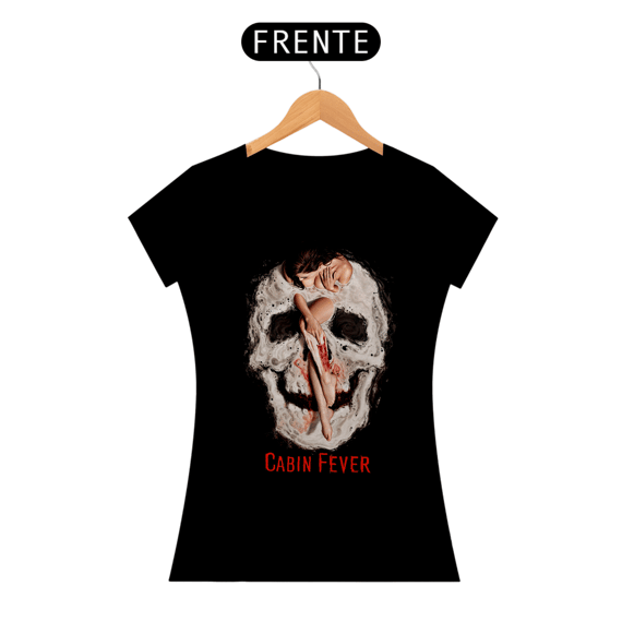 Camiseta Feminina Cabana do Inferno Estampa Filme Terror