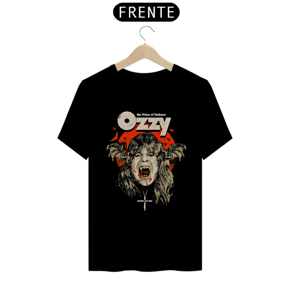 Camiseta Ozzy O Príncipe das Trevas Estampa ROCK