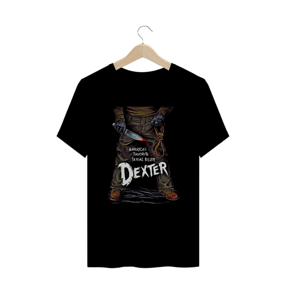 Camiseta Plus Size Dexter Alter-Ego Estampa Filme Terror