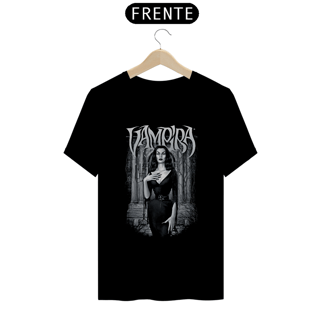Camiseta Vampira Estampa Filme Terror