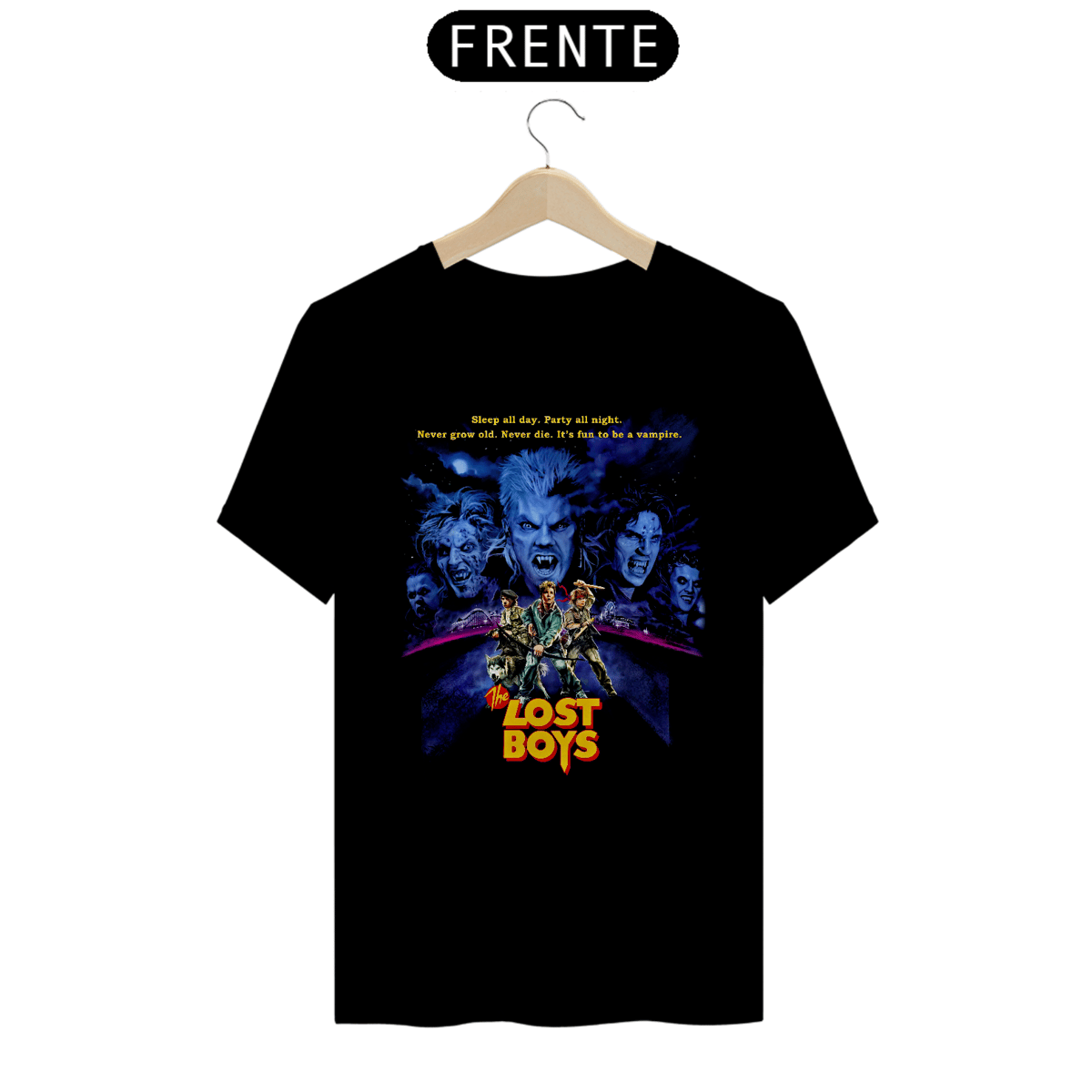 Nome do produto: Camiseta Os garotos perdidos Filme Terror