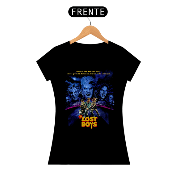 Camiseta Feminina Os garotos perdidos Filme Terror