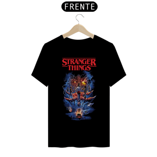 Camiseta Stranger Things Estampa Série Terror