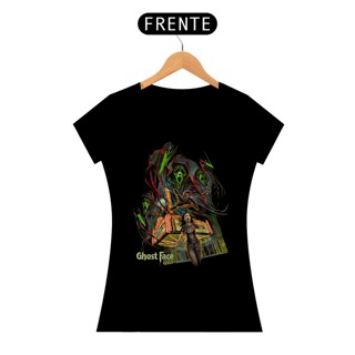 Nome do produto Camiseta Feminina Pânico 2 Noite das Máscaras Estampa Ghostface Filme Terror