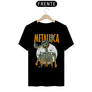 Nome do produto Camiseta Until It Sleeps | Estampa Banda Metallica | Rock