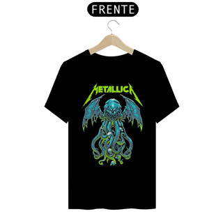 Nome do produto Camiseta The Call of Ktulu | Estampa Banda Metallica | Rock