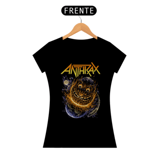 Nome do produto Camiseta Feminina Anthrax Estampa Banda | ROCK
