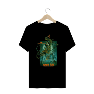 Nome do produto Camiseta Plus Size Não atenda o Telefone Estampa Pânico Filme Terror