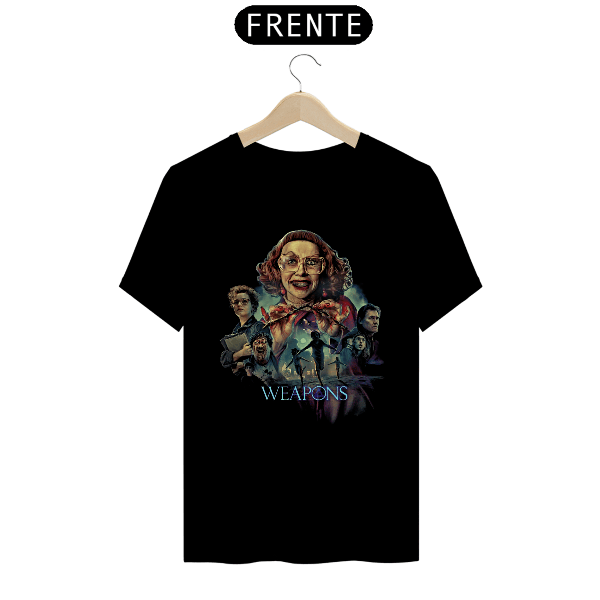 Nome do produto: Camiseta A Hora do Mal Estampa Filme Terror