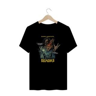 Nome do produto Camiseta Plus Size Demons – Filhos das Trevas Eternas Estampa Filme Terror