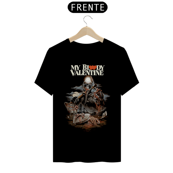 Camiseta Dia dos Namorados Macabro Estampa Filme Terror