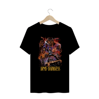 Nome do produto Camiseta Plus Size Uma Noite Alucinante 3 - Evil Dead | Exército dos Mortos | Filme de Terror