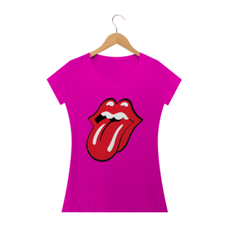 Nome do produto Camiseta Feminina The Rolling Stones Língua Estampa ROCK