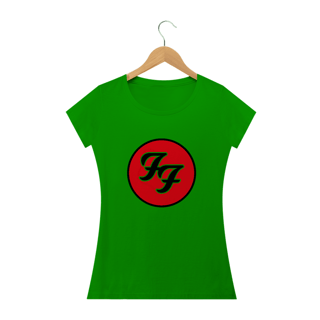 Nome do produto Camiseta Feminina Foo Fighters Estampa ROCK