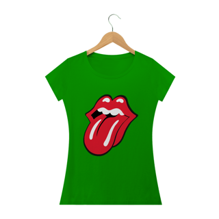 Nome do produto Camiseta Feminina The Rolling Stones Língua Estampa ROCK
