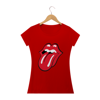 Nome do produto Camiseta Feminina The Rolling Stones Língua Estampa ROCK