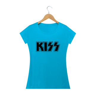 Nome do produto Camiseta Feminina KISS Estampa ROCK