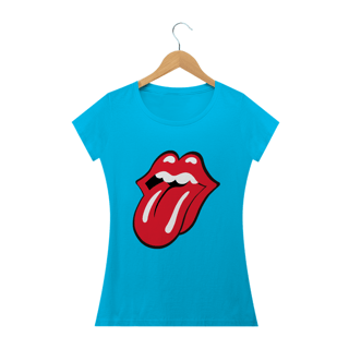Nome do produto Camiseta Feminina The Rolling Stones Língua Estampa ROCK