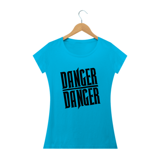 Nome do produto Camiseta Feminina Danger Danger Estampa ROCK