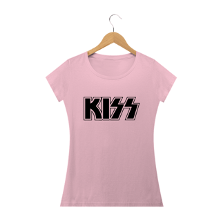 Nome do produto Camiseta Feminina KISS Estampa ROCK