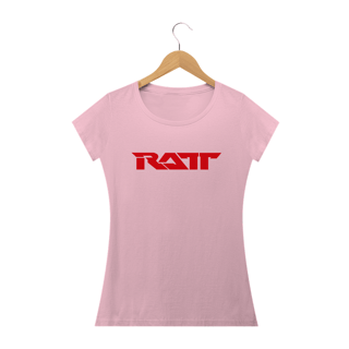 Nome do produto Camiseta Feminina RATT Estampa ROCK