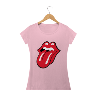Nome do produto Camiseta Feminina The Rolling Stones Língua Estampa ROCK