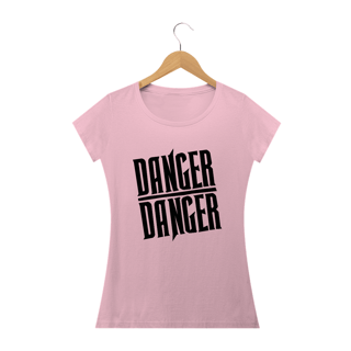 Nome do produto Camiseta Feminina Danger Danger Estampa ROCK