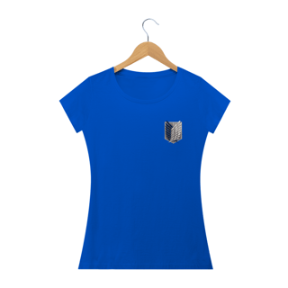 Nome do produto Camiseta Baby Long - Divisão de Reconhecimento Aot