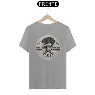 Nome do produto Camiseta - Skull Peaky Blinders texture