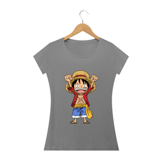 Nome do produto Camiseta Baby Long - Luffy Chibi One Piece