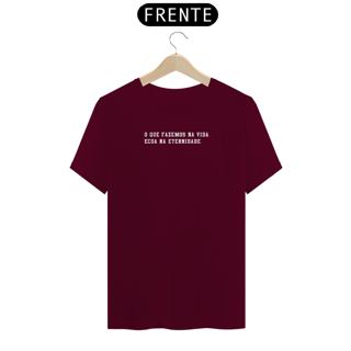 Nome do produto Camiseta - Gladiador O que fazemos na vida ecoa na eternidade