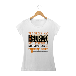 Nome do produto Faz raiva não -- Baby Look Branca