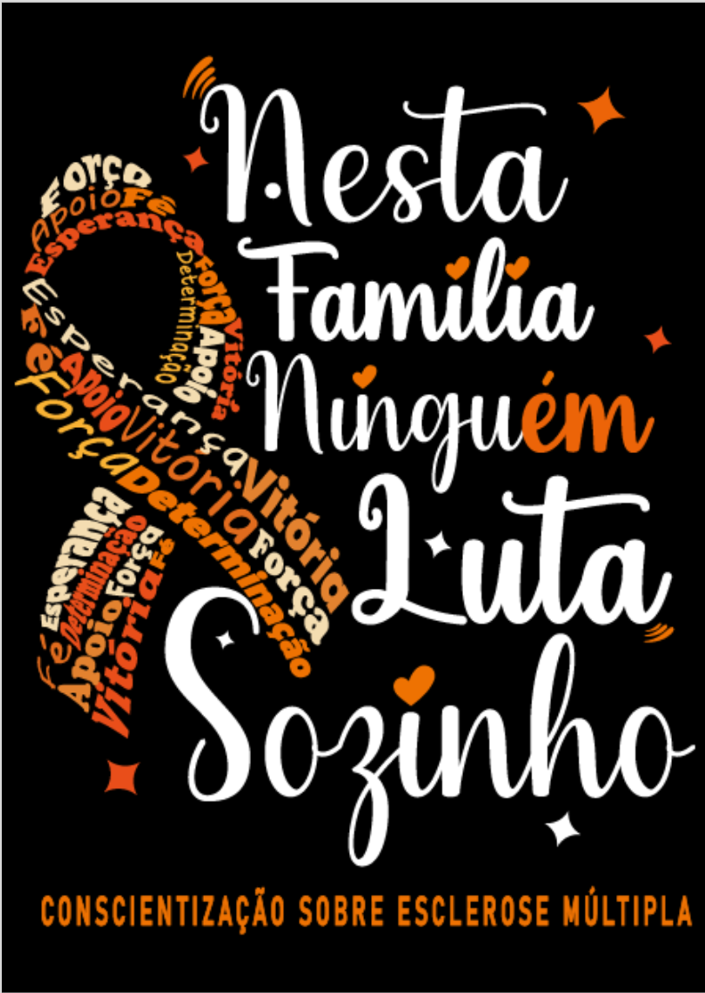 Nome do produto: Nesta família ninguém luta sozinho -- V1 Poster