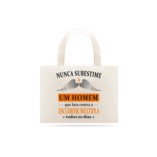 Nome do produto Nunca subestime um homem -- Ecobag