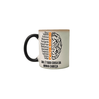 Nome do produto Sim, é tudo coisa da minha cabeça -- Caneca Mágica 