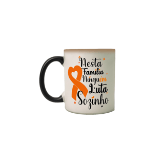 Nome do produto Nesta família ninguém luta sozinho -- V2 Caneca Mágica