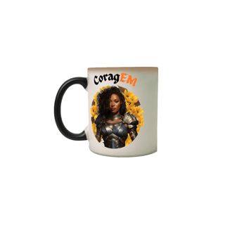 Nome do produto Coragem -- V1 Caneca Mágica