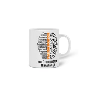 Nome do produto Sim, é tudo coisa da minha cabeça -- Caneca Simples