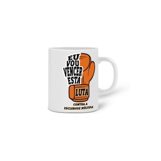 Nome do produto Eu vou vencer esta luta -- Caneca Simples
