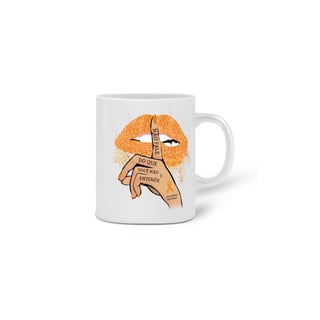 Nome do produto Não fale do que você não entende -- Caneca Simples